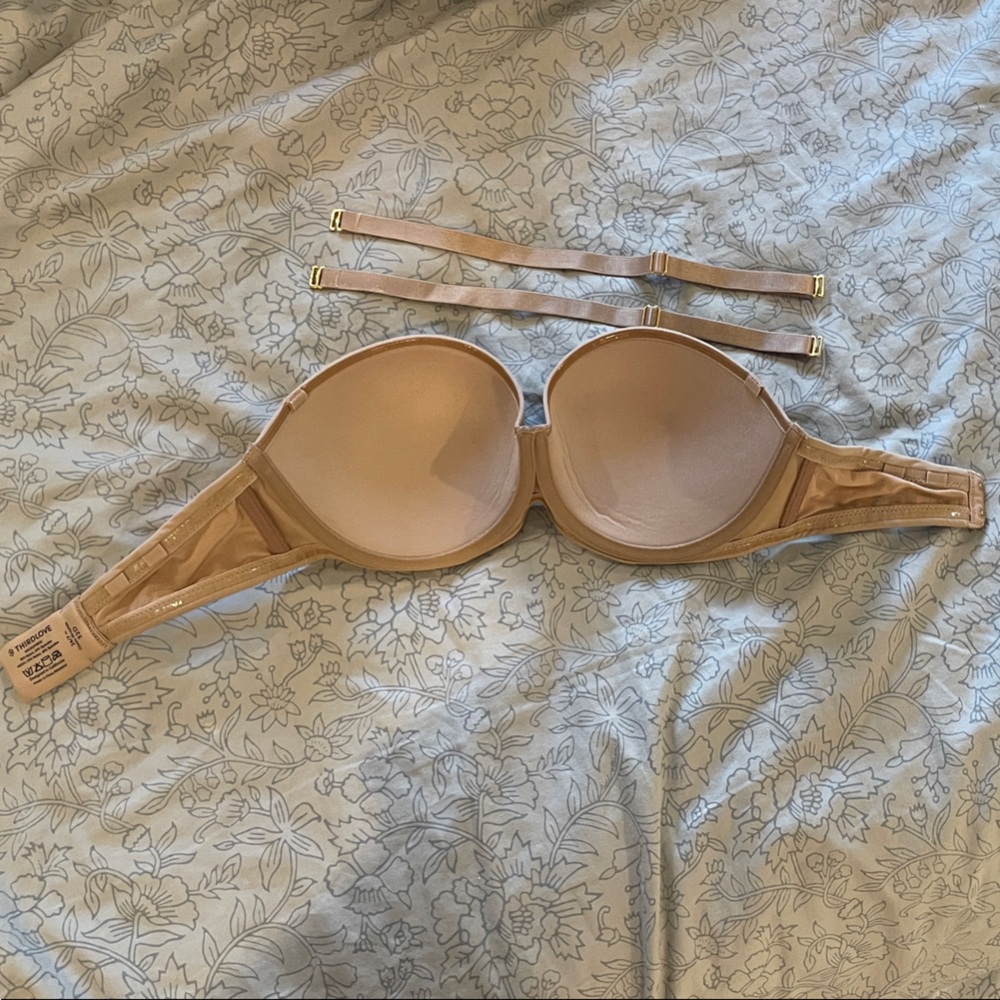 ThirdLove Nude Strapless Bra - Picture 2 of 3